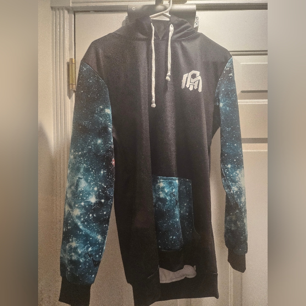 Into The AM Galaxy Print Hoodie